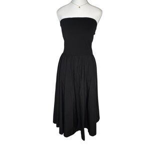 NWT, Mono B Black Strapless Dress, Size M